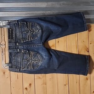Rock Revival Shorts Cropped Jeans  Size 27 Celine